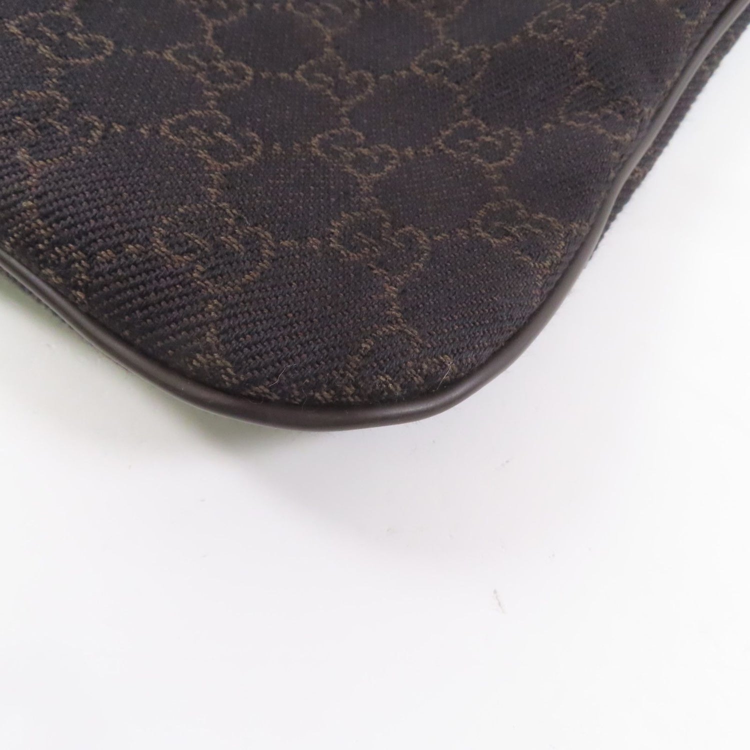 Gucci Canvas Shoulder Bag Brown Gg Canvas 190628