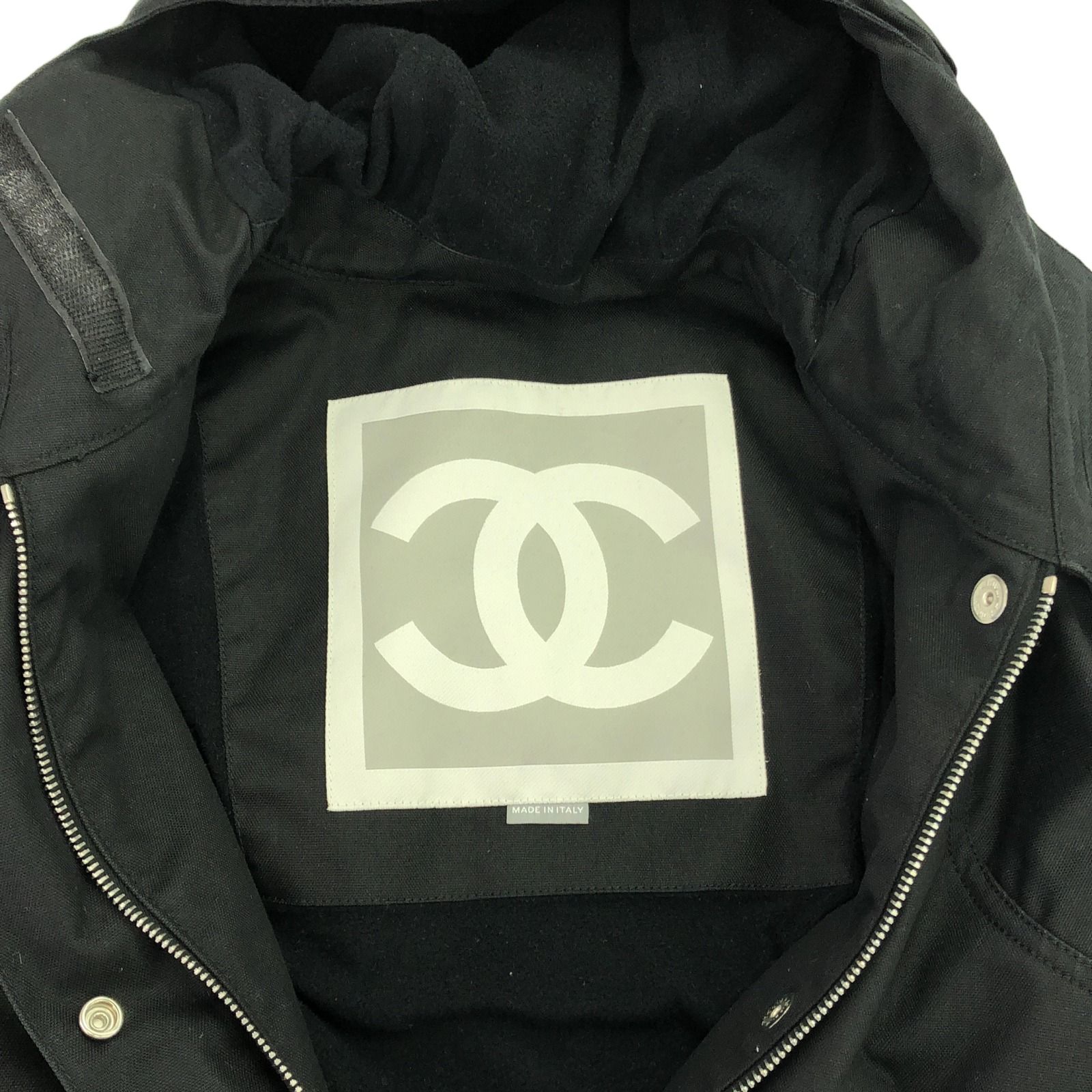 Chanel Black Ski Wear Down Coat + Gloves Included Other Outerwear Polyester P 19994v 11805