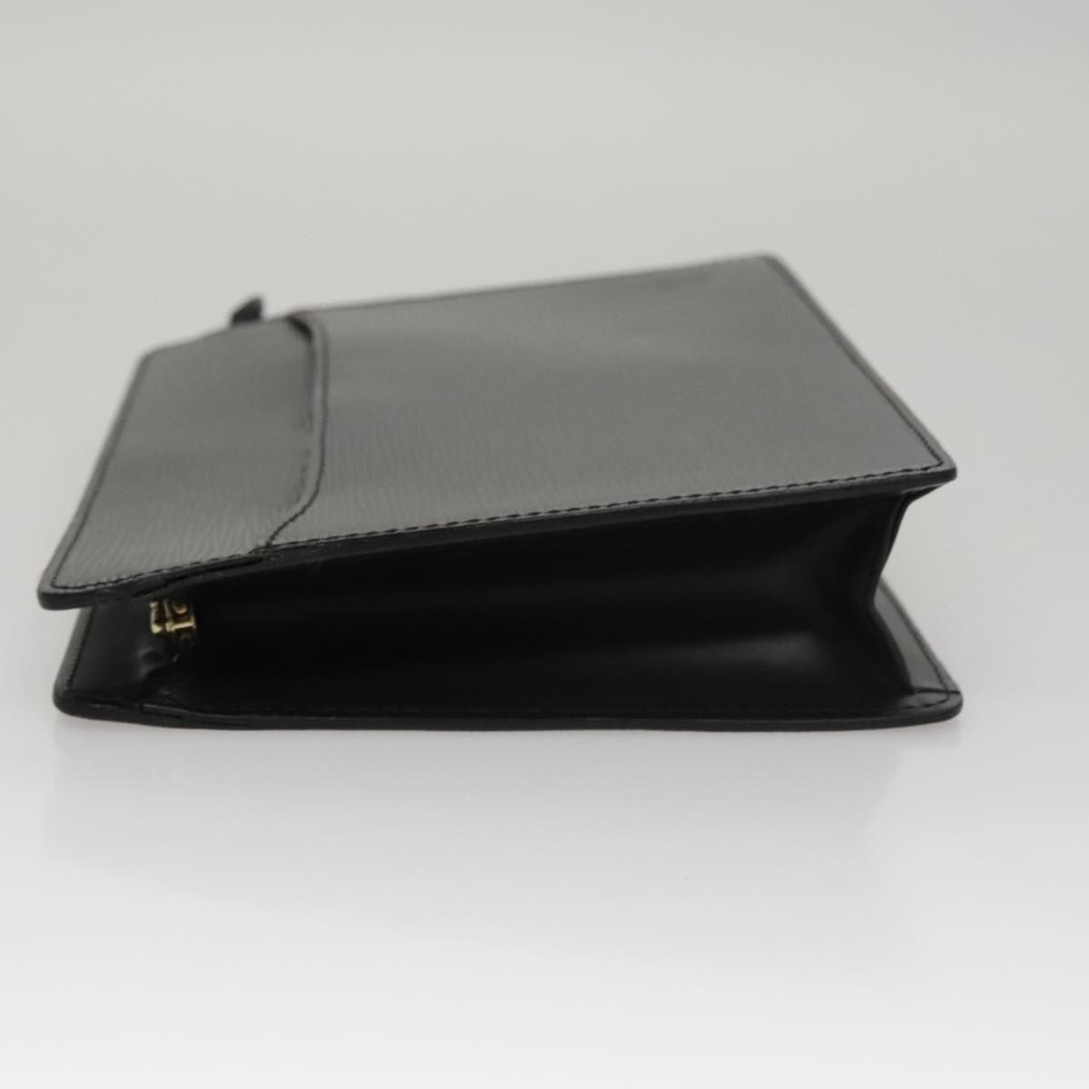 Louis Vuitton Epi Pochette Homme Clutch Bag Black Noir M 52522 Lv Auth