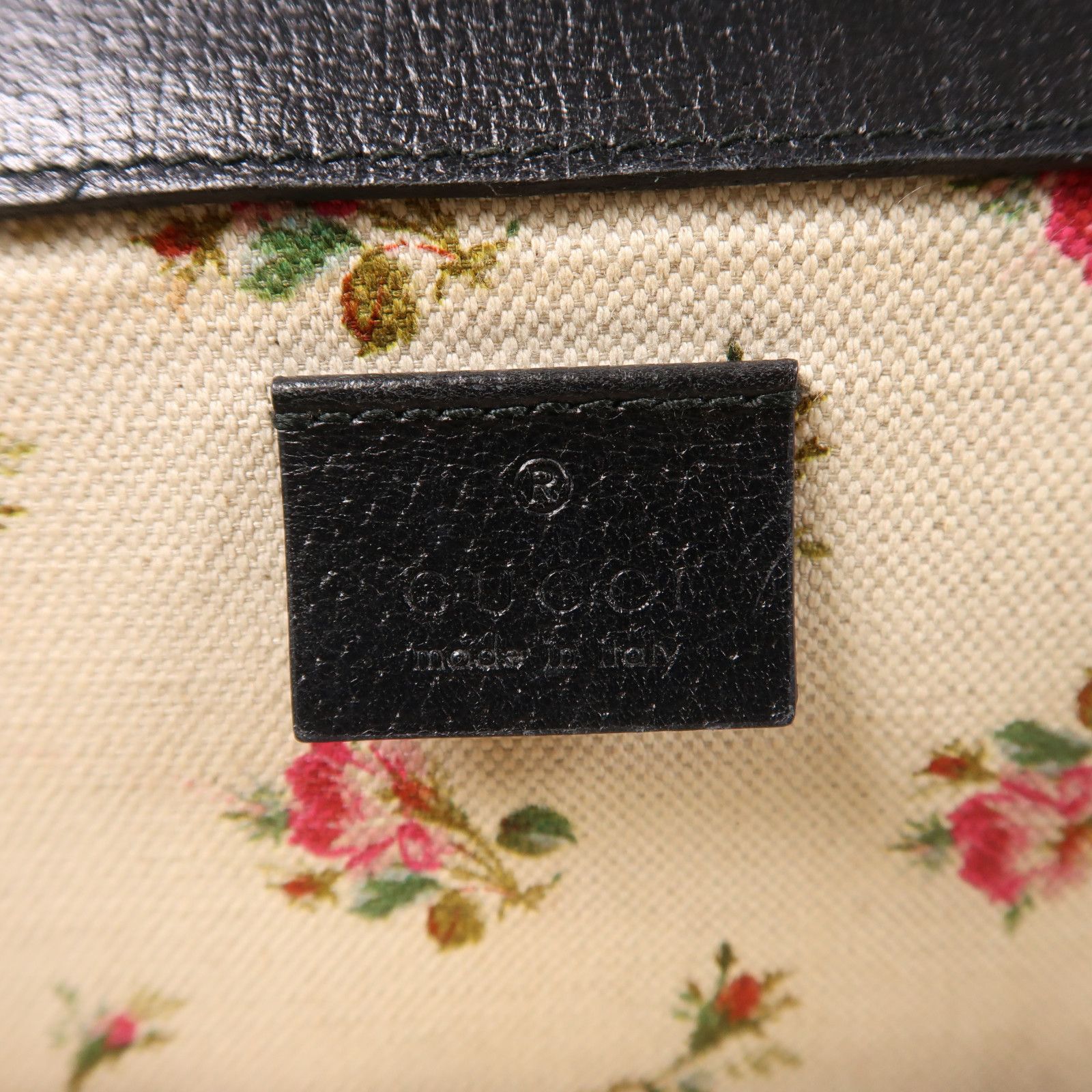 Gucci Cowhide Leather Dionysus Crossbody Back Bag Black Color Shoulder Bag Black Calfskin (cowhide) 4