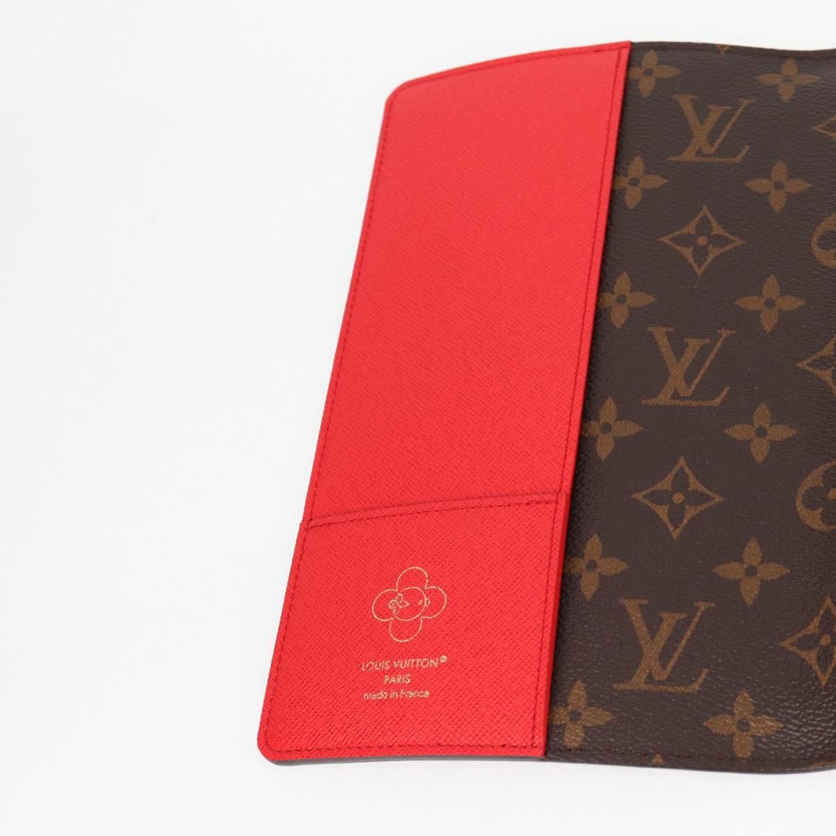 Louis Vuitton Monogram Vivienne Notebook Cover Mm Emily Gi 1167 Lv Auth