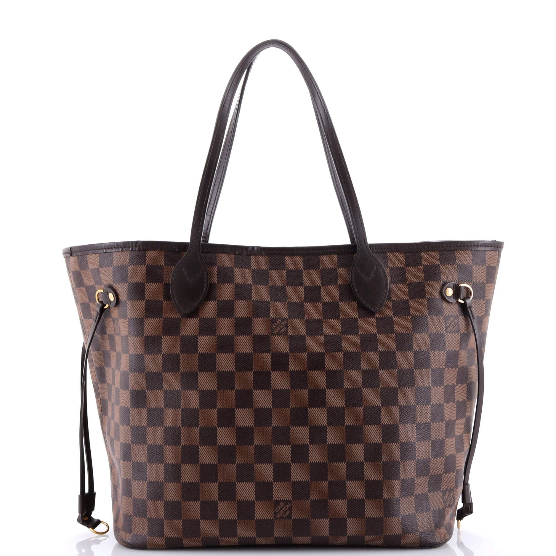 Louis Vuitton Neverfull Nm Tote Damier Mm