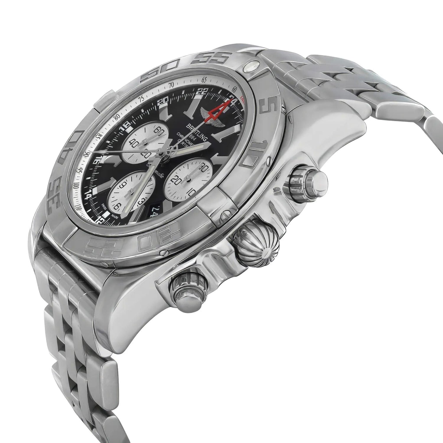 Breitling Chronomat GMT Steel Black Dial Automatic Men&
