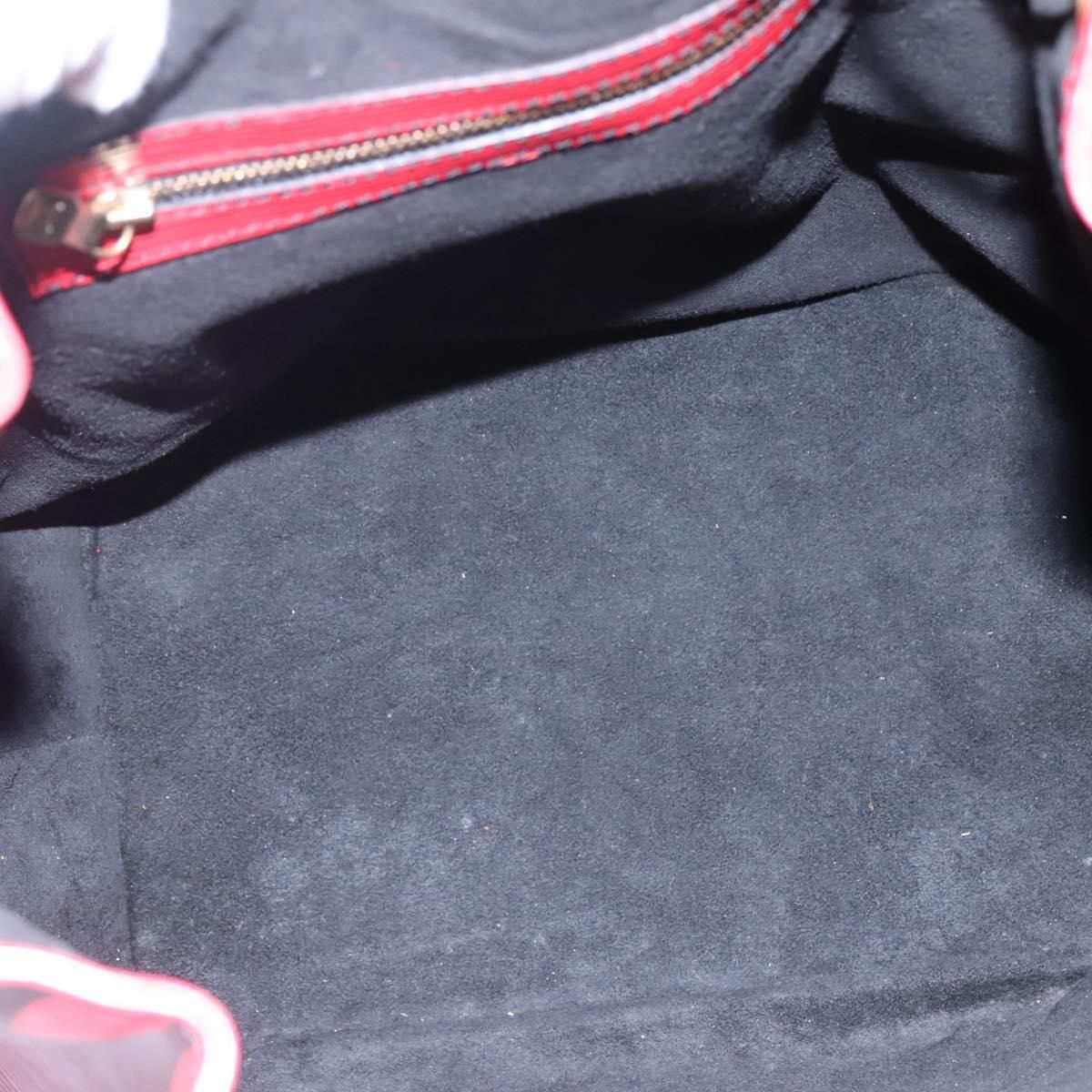 Louis Vuitton Epi Noe Shoulder Bag Bicolor Red Blue M 44084 Lv Auth