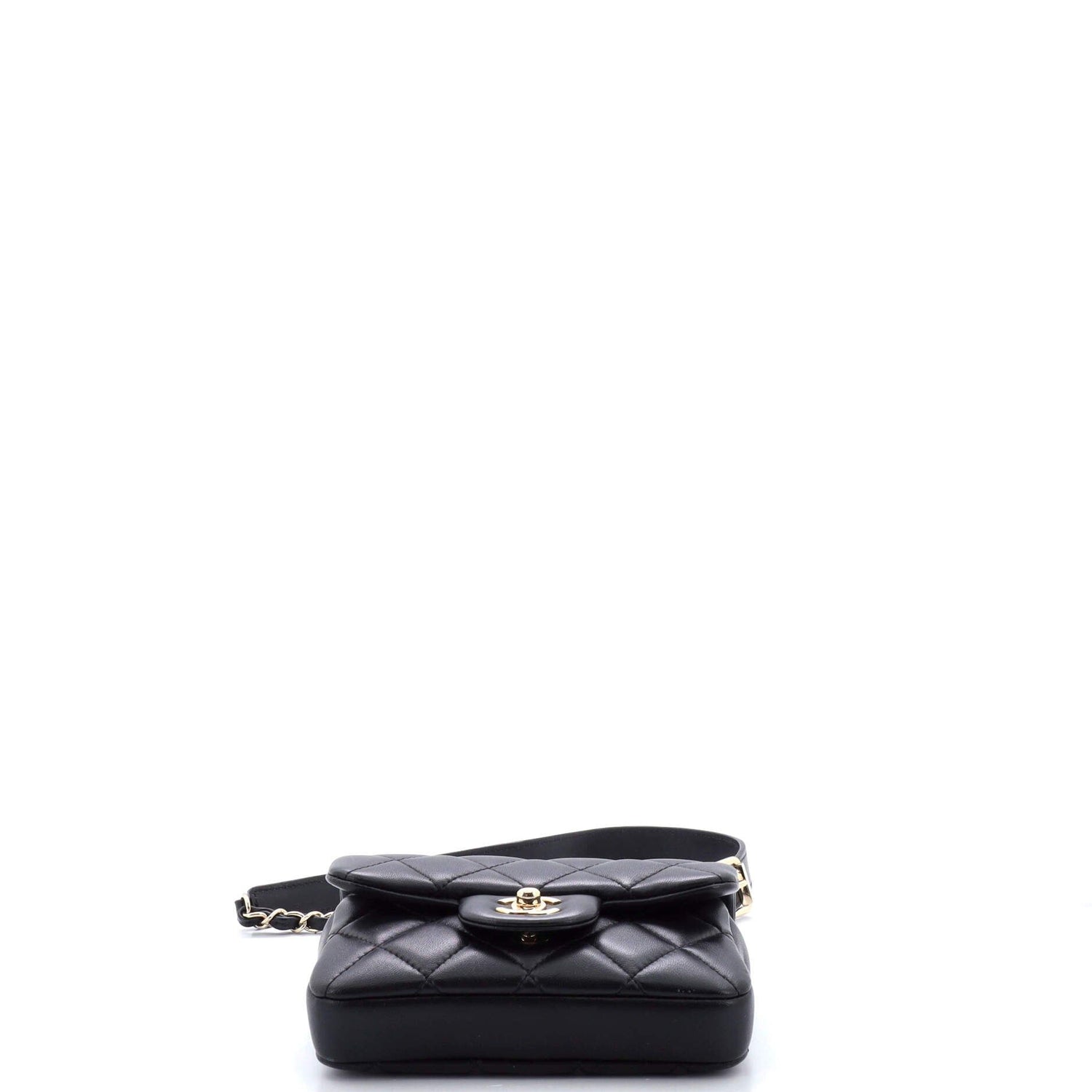 Chanel My Precious Pearls Waist Bag Quilted Lambskin Mini