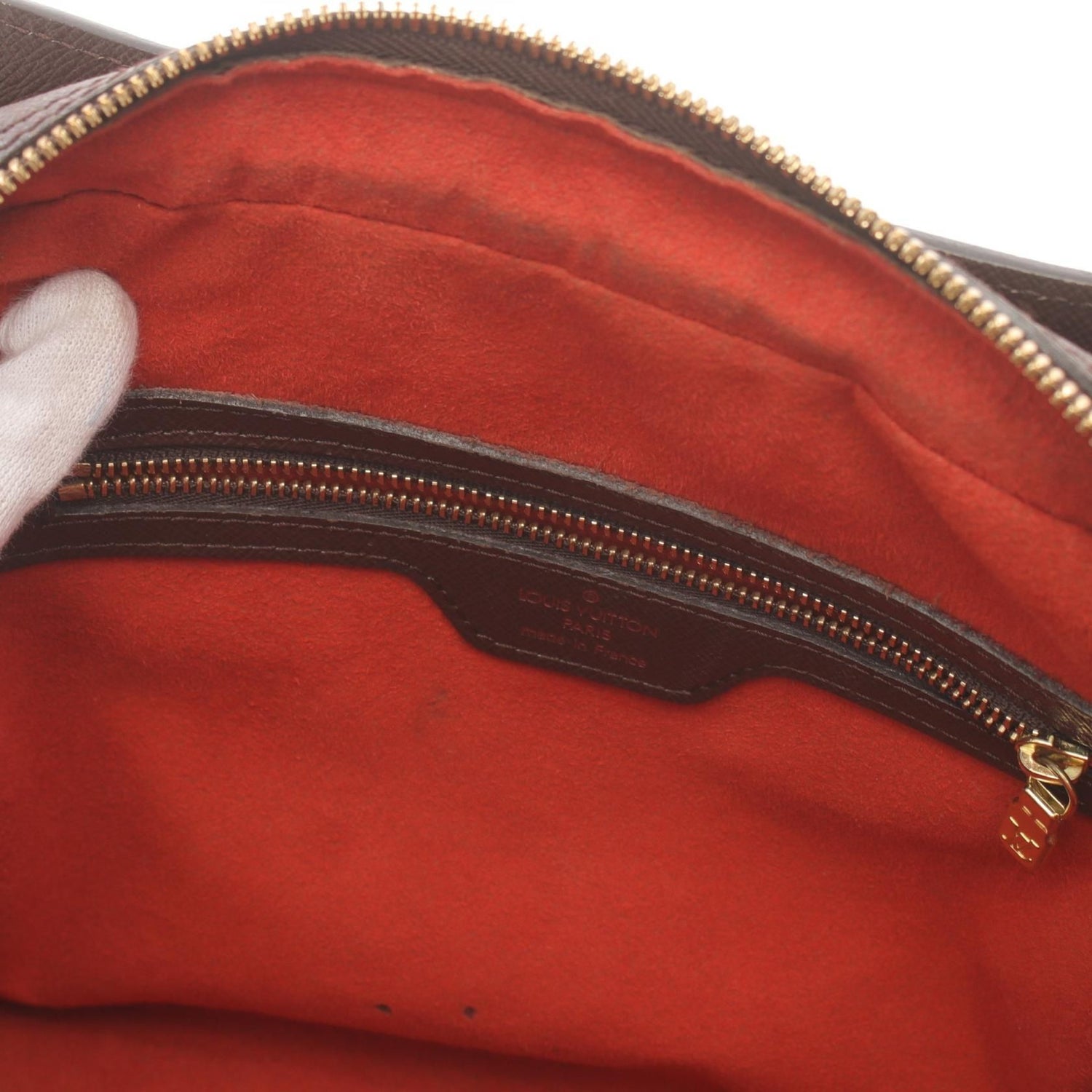 Louis Vuitton Triana Ebene Brown Handbag N 51155