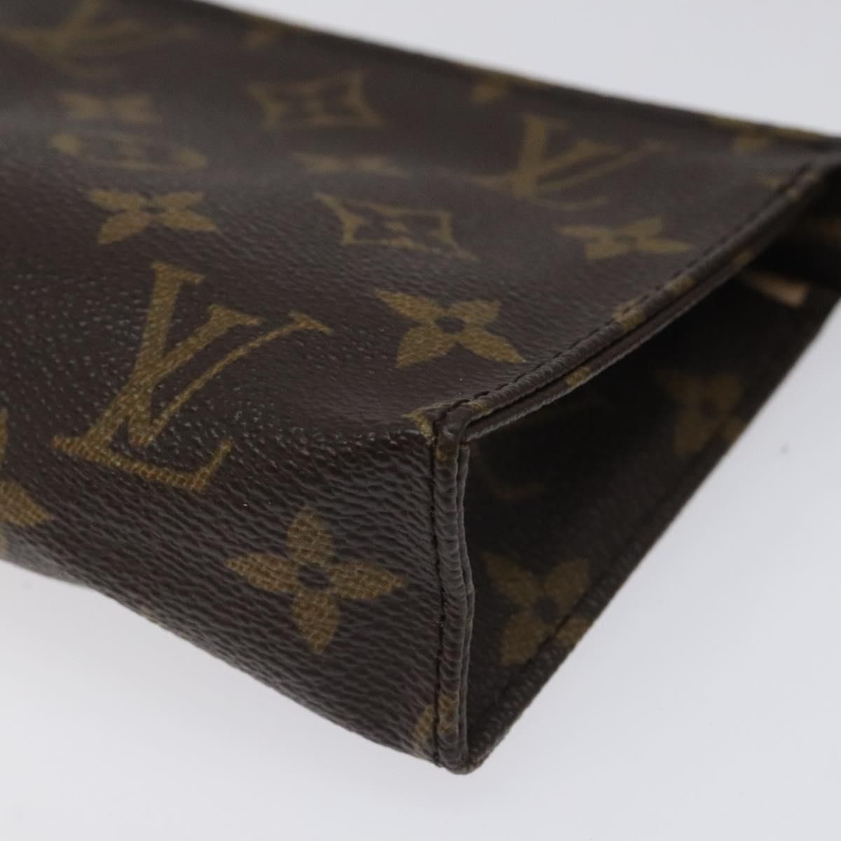 Louis Vuitton Monogram Poche Toilette 15 Pouch M 47546 Lv Auth