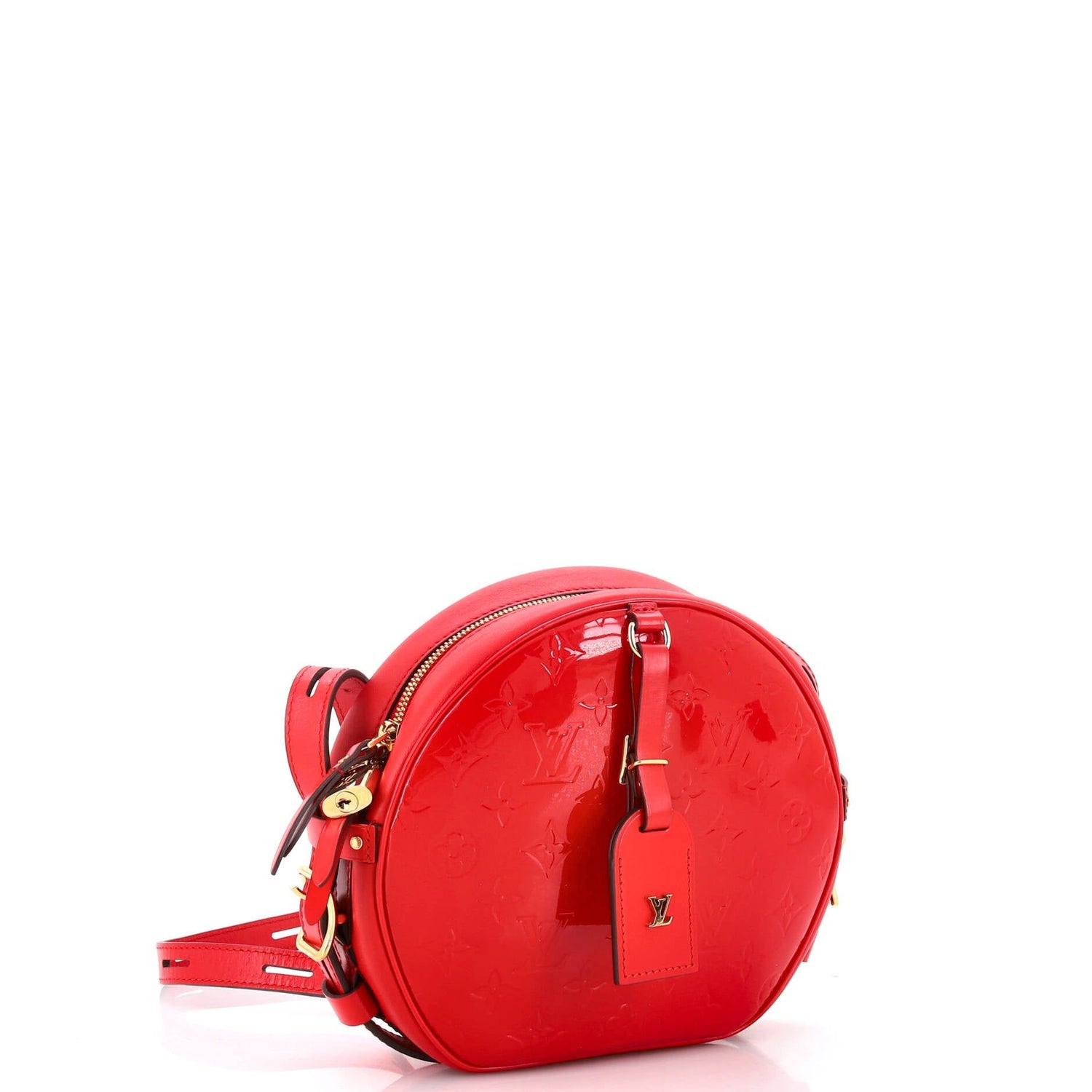 Louis Vuitton Boite Chapeau Souple Bag Monogram Vernis Mm