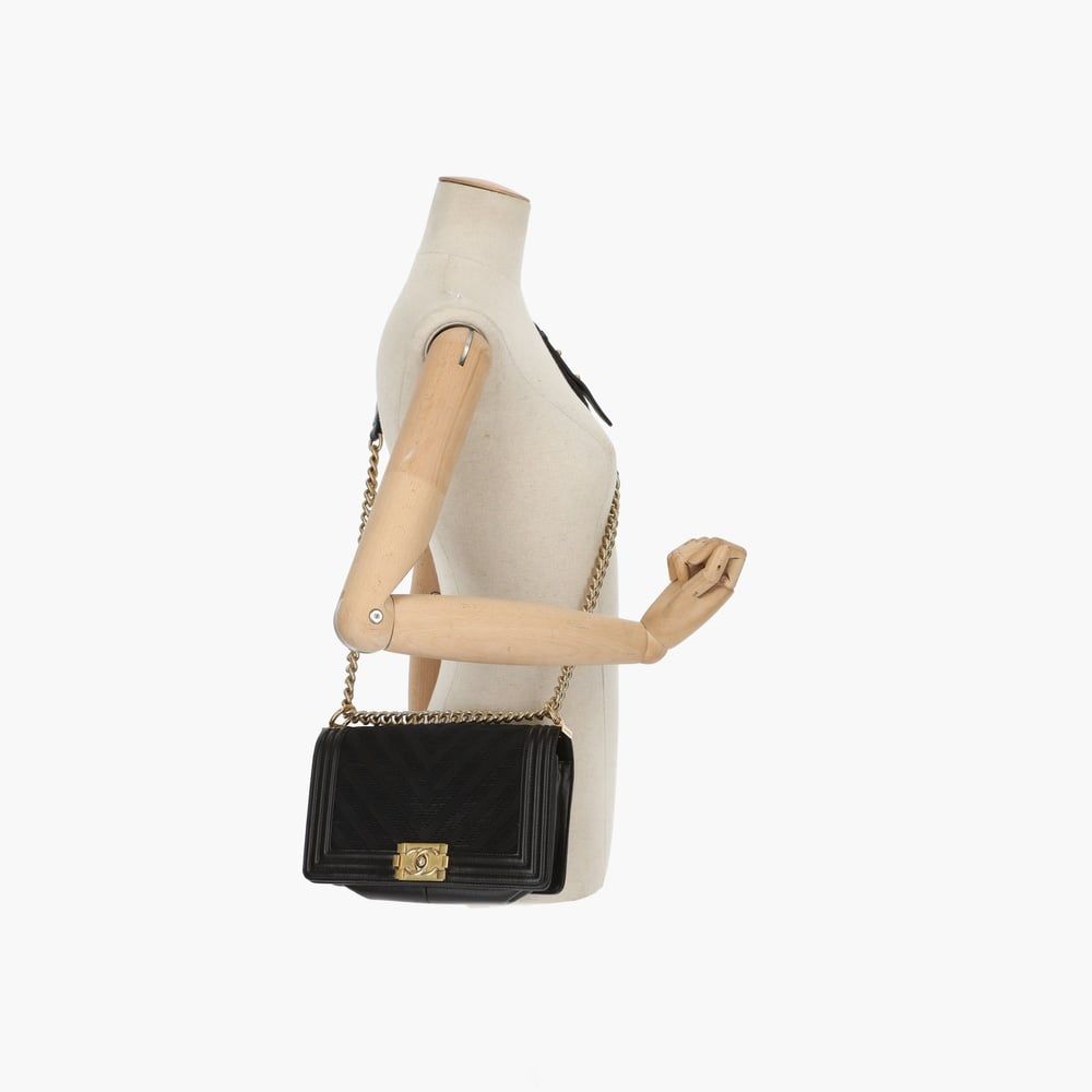 Chanel Medium Chevron Boy Bag