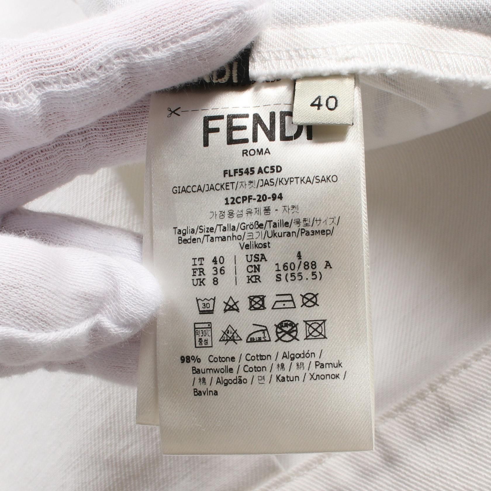 Fendi Joshua Vides Denim Jacket