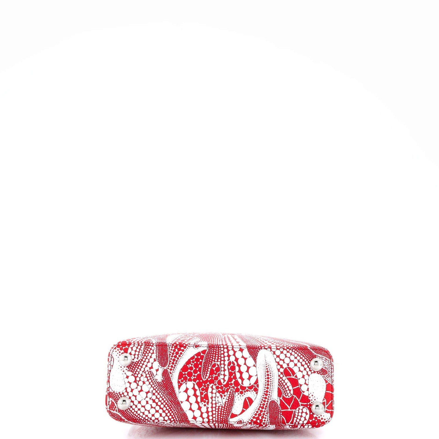 Louis Vuitton Capucines Bag Yayoi Kusama Flower Infinity Dots Taurillon Leather Bb