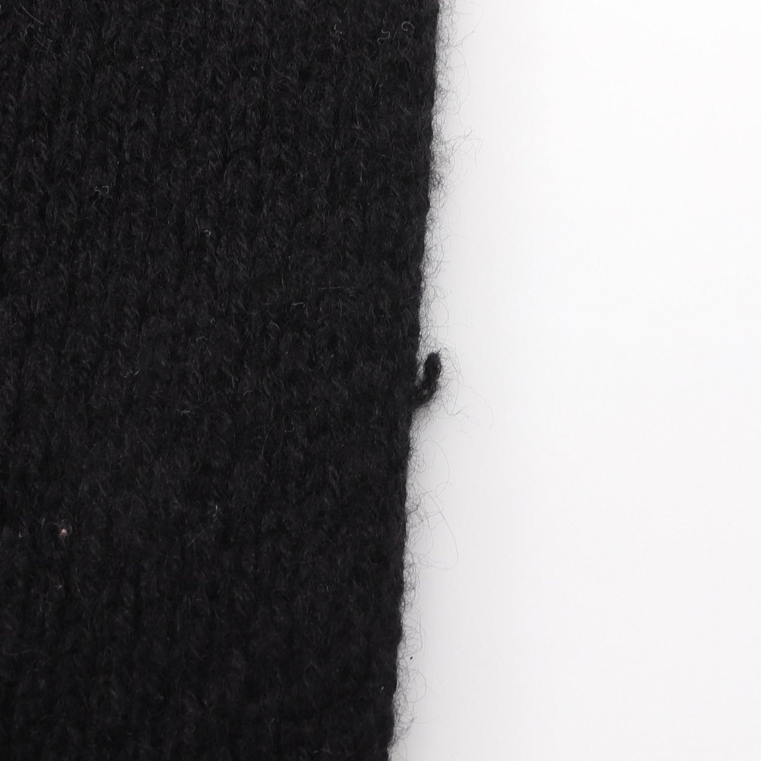 Chanel Black Coco Mark Scarf Other Cashmere