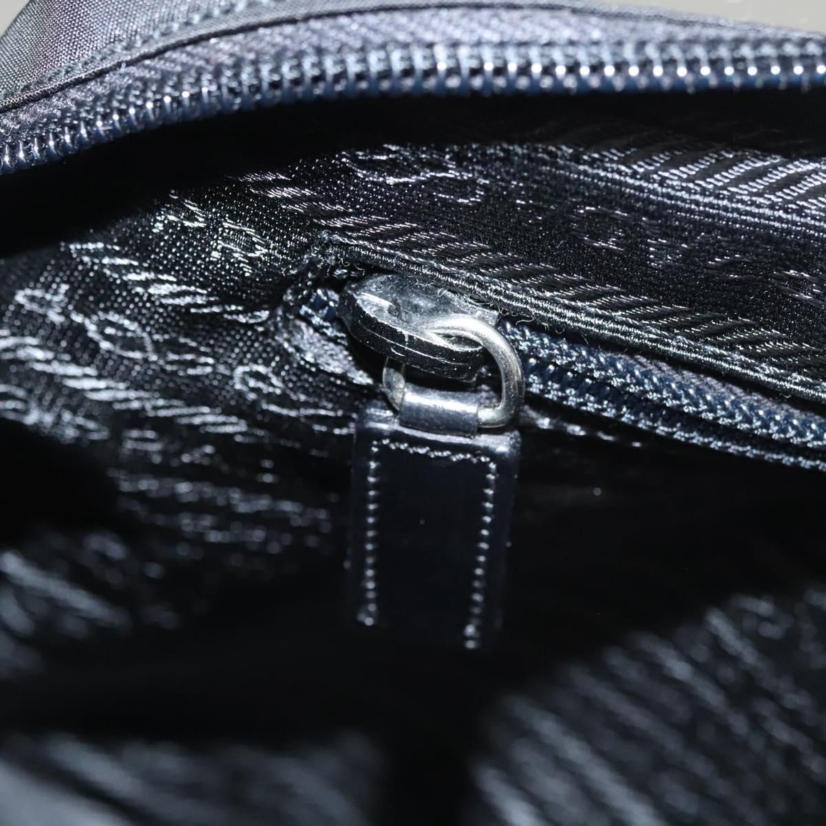 Prada Shoulder Bag Nylon Black Auth