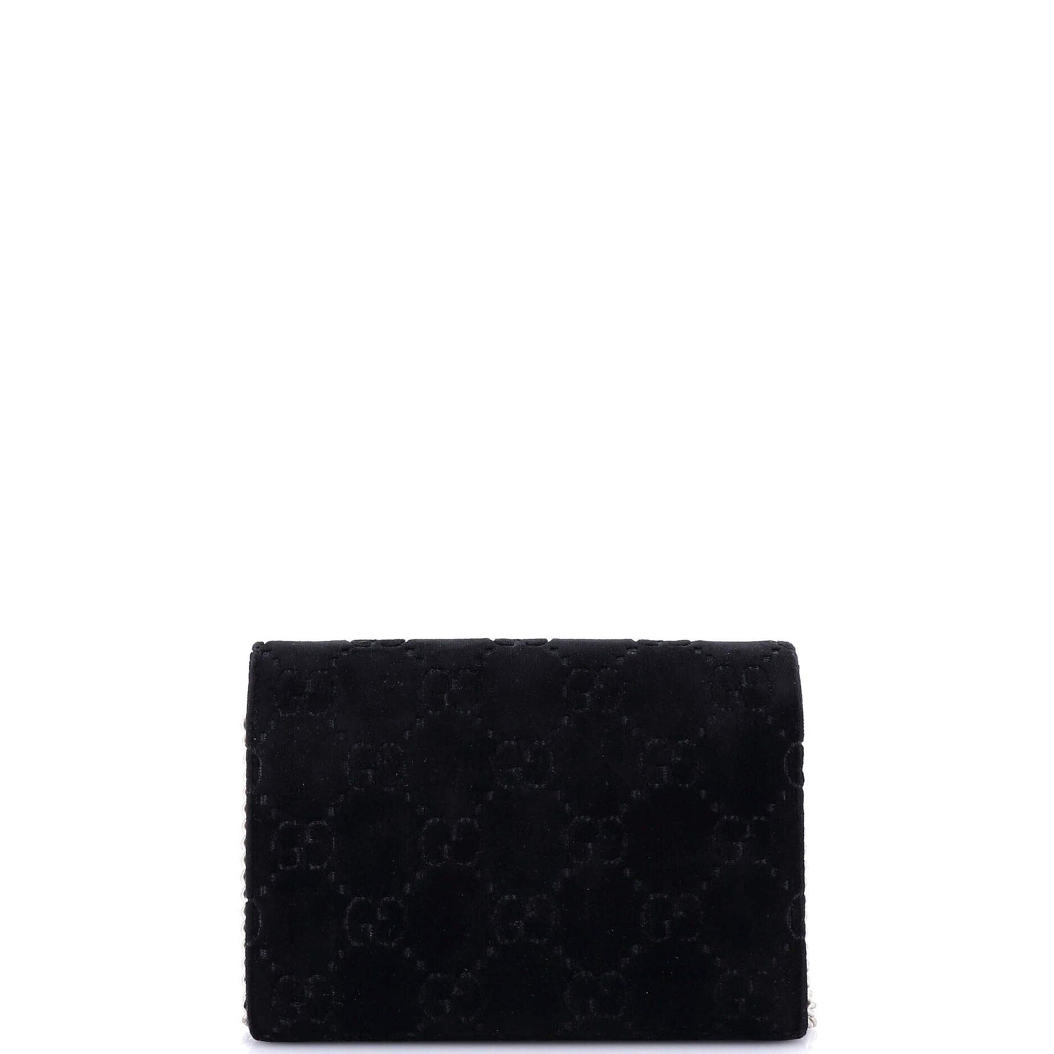 Gucci Dionysus Chain Wallet Gg Velvet Small