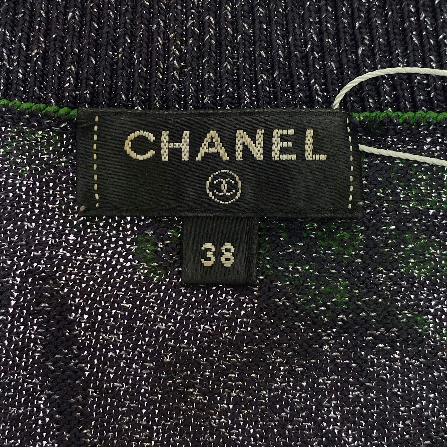 Chanel Multicolor Knit Polyester P 55756k 07299