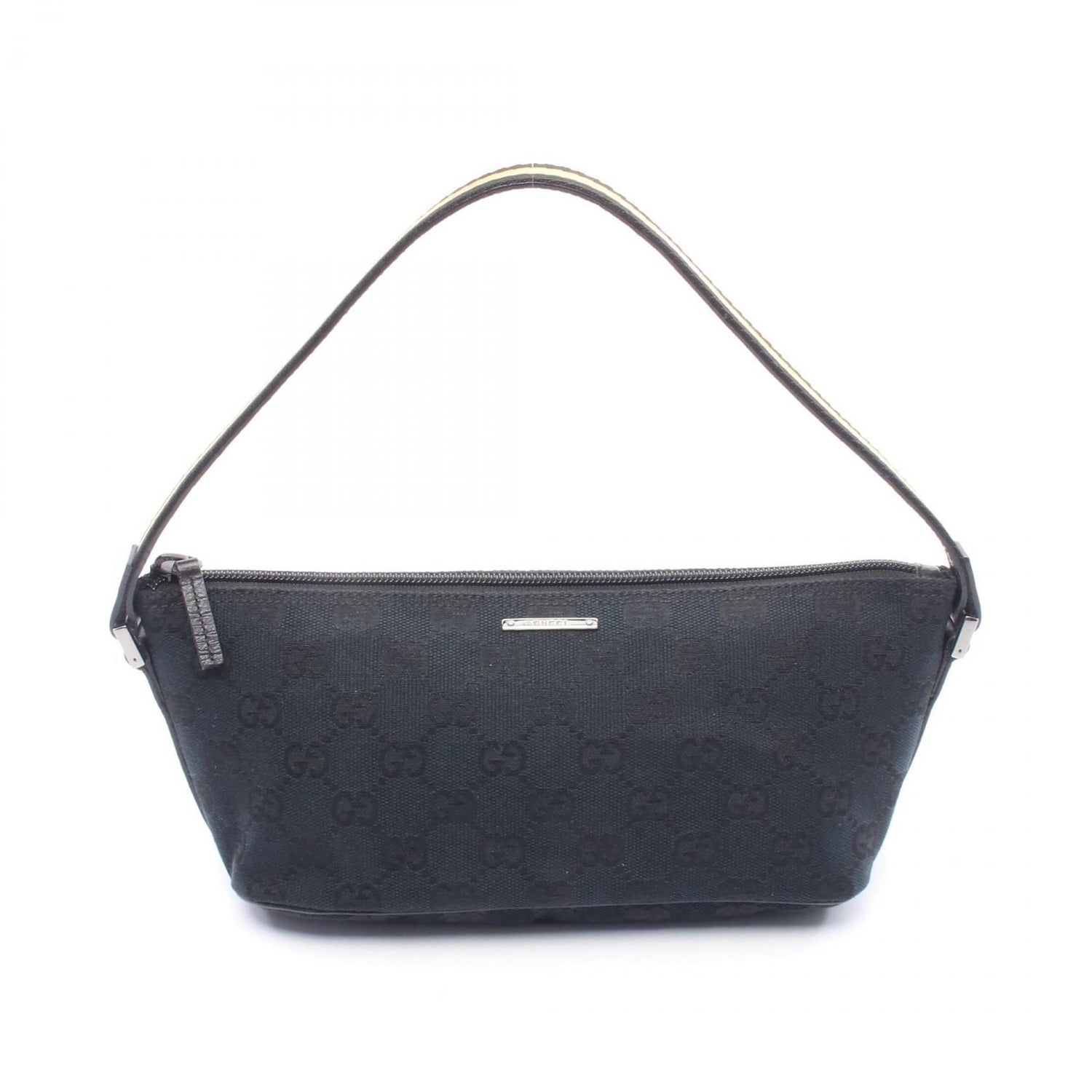 Gucci Monogram Boat Pochette Black