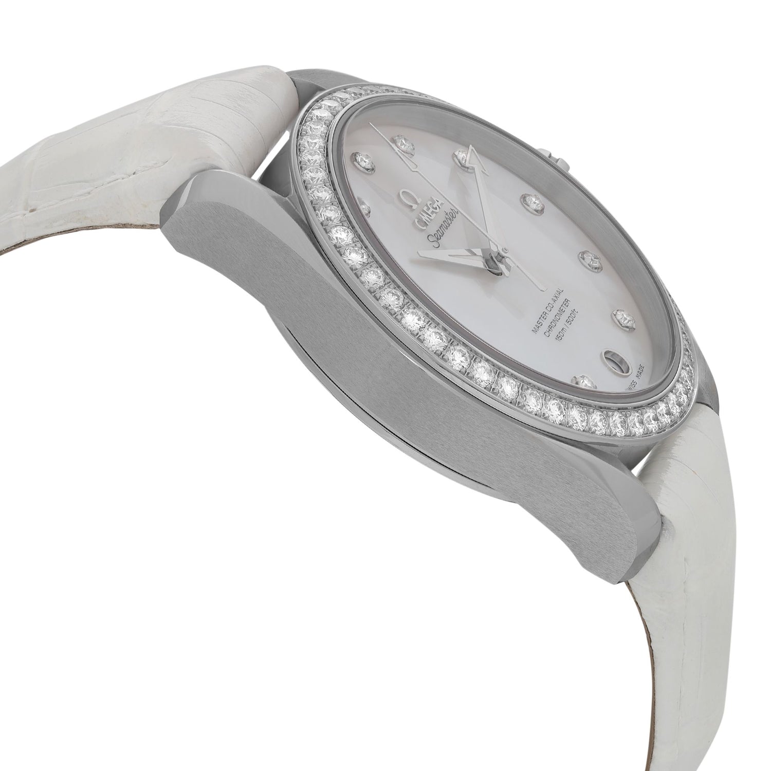 Omega Seamaster Aqua Terra Steel MOP Diamond Dial Automatic 231.18.39.21.55.001