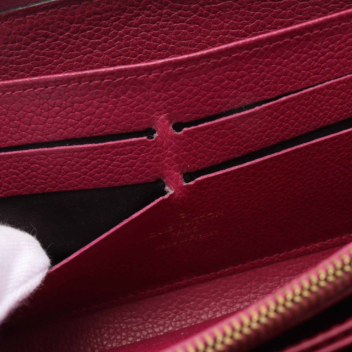 Louis Vuitton Zippy Wallet Aurore Pink Around Long Wallet M 60549