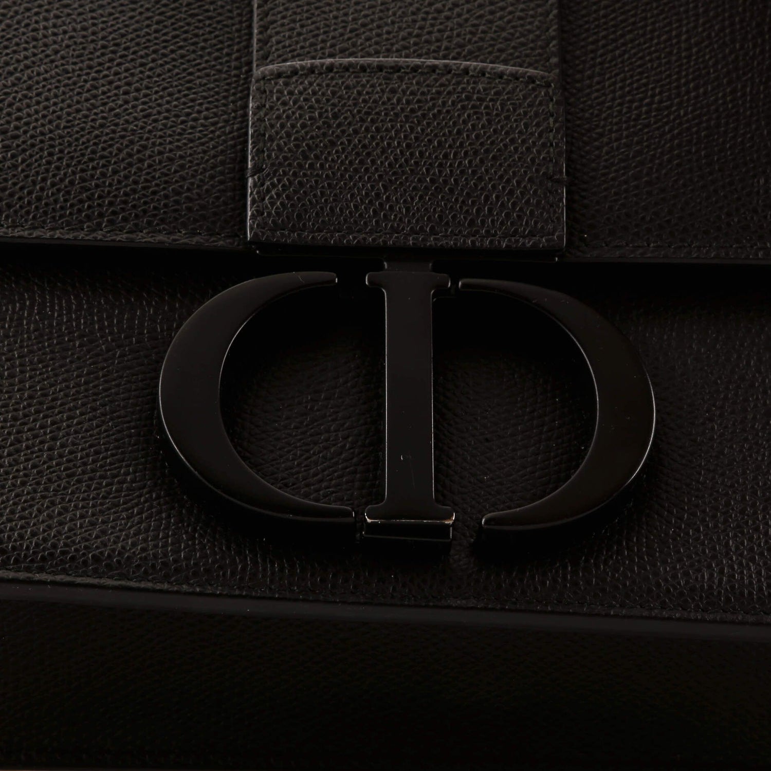 Christian Dior Ultra Matte 30 Montaigne Flap Bag Leather