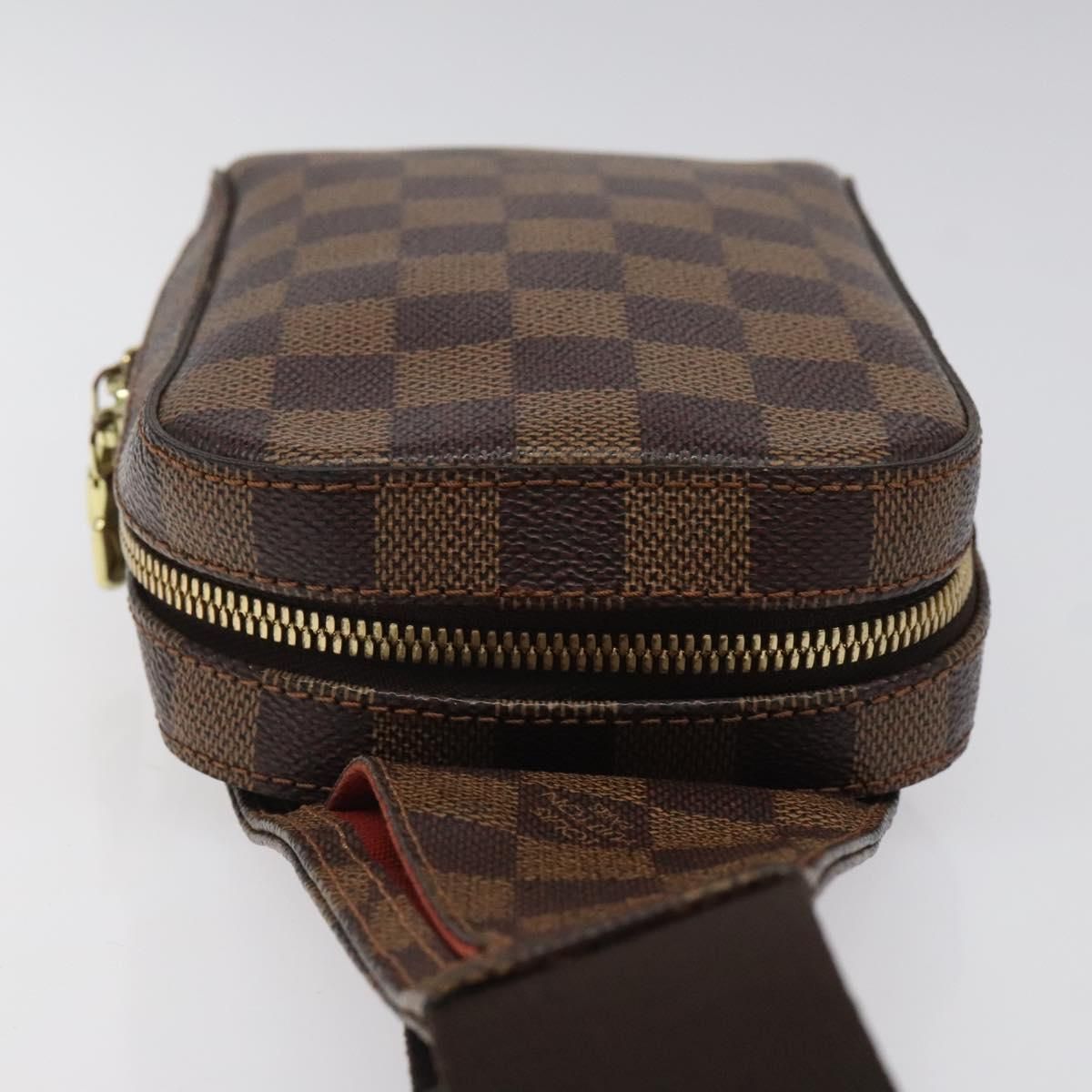 Louis Vuitton Damier Ebene Geronimos Shoulder Bag N 51994 Lv Auth