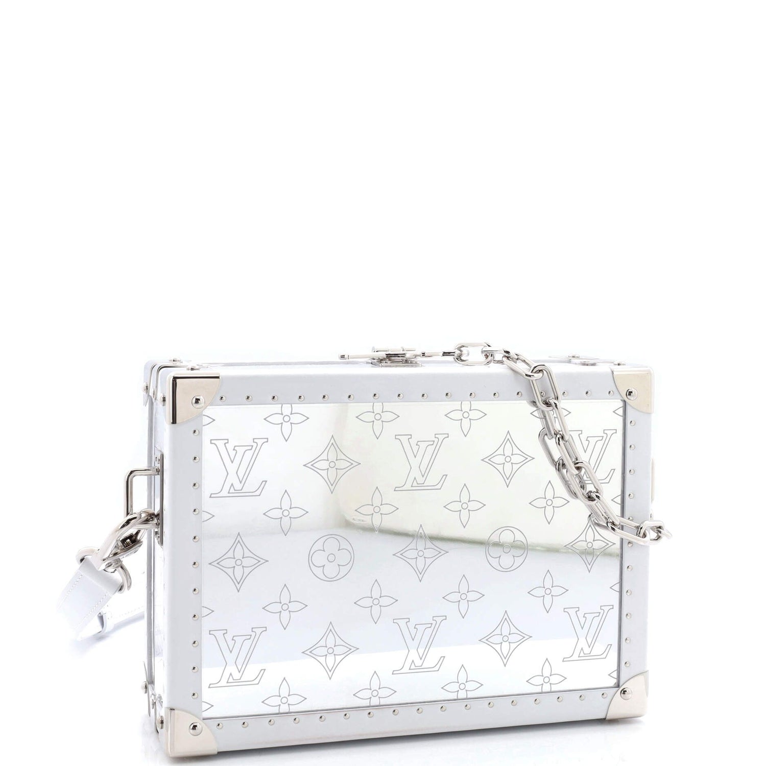 Louis Vuitton Clutch Box Bag Monogram Mirror