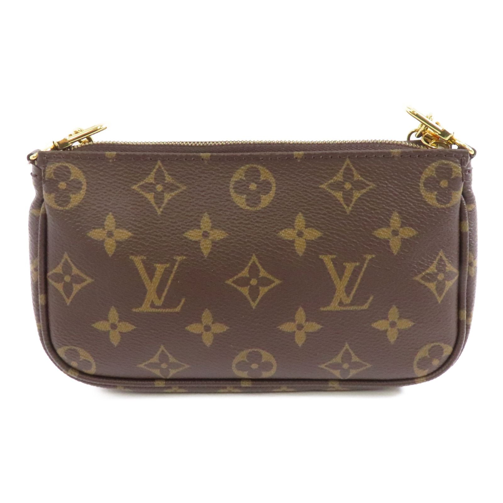 Louis Vuitton Monogram Multi Pochette Accessories Brown 2way Shoulder Bag M 44840