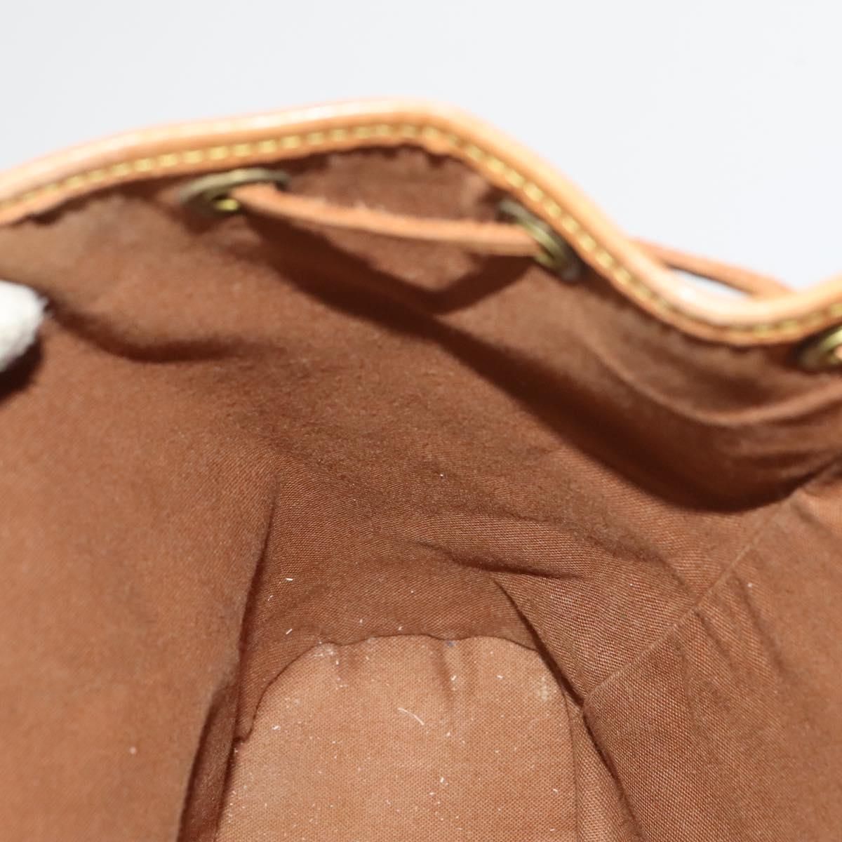 Louis Vuitton Monogram Montsouris Mm Backpack M 51136 Lv Auth