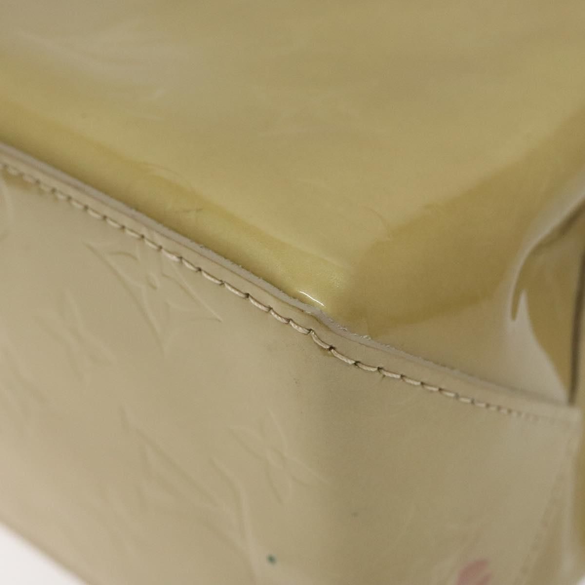 Louis Vuitton Vernis Reade Pm Hand Bag Beige M 91334 Lv Auth