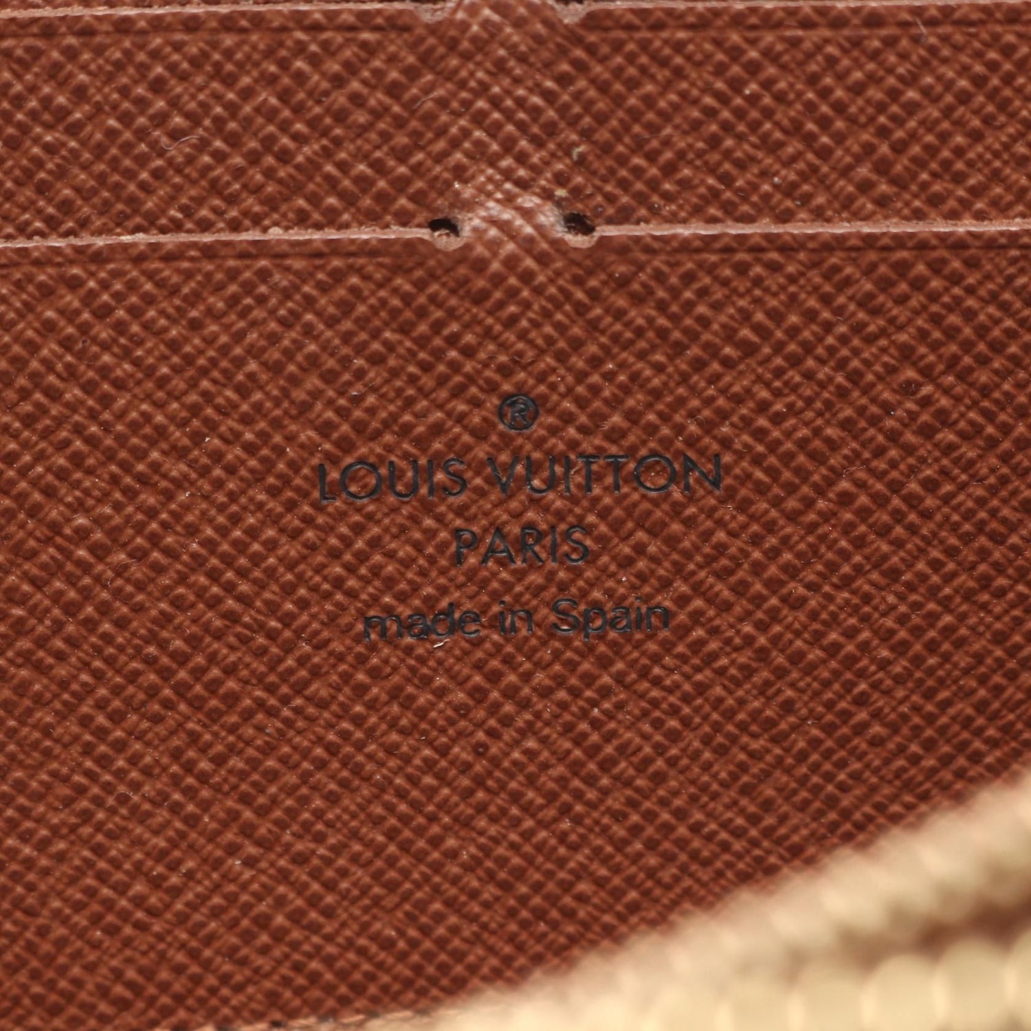 Louis Vuitton Zippy Wallet, Monogram