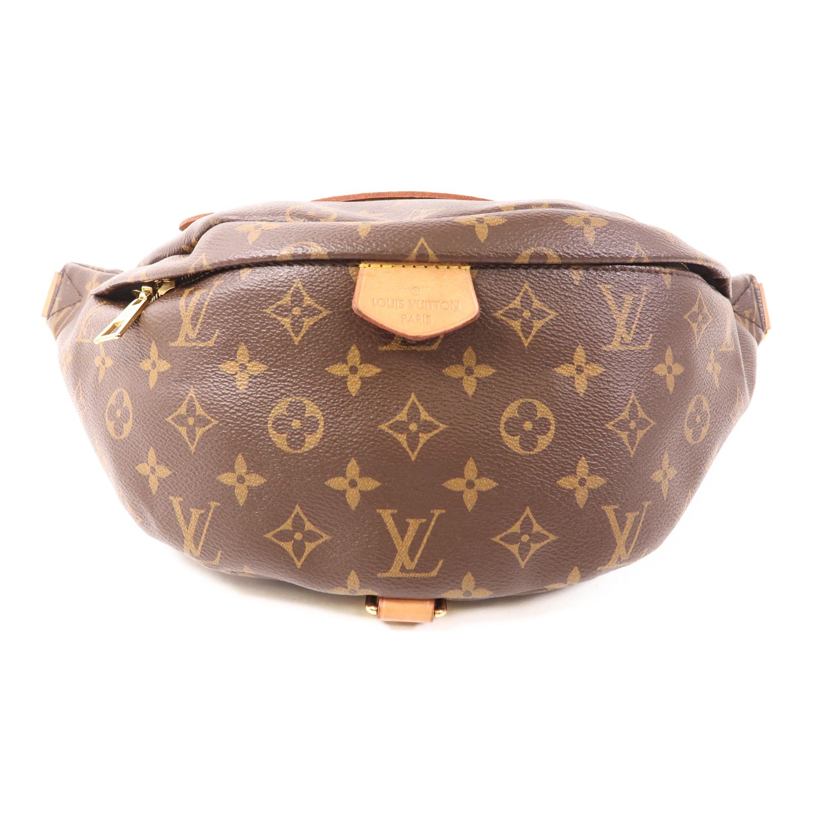Louis Vuitton Monogram Bum Bag Brown Waist Bag Body Bag M 43644