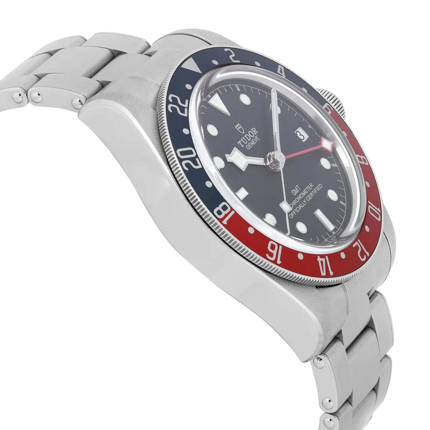 Tudor Heritage Black Bay GMT Steel Black Dial Automatic Watch 79830RB