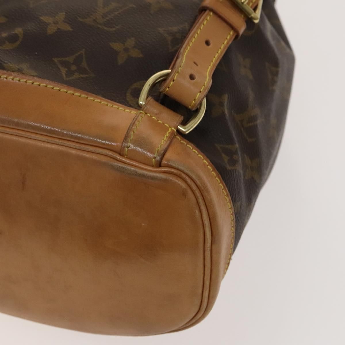 Louis Vuitton Monogram Montsouris Mm Backpack M 51136 Lv Auth