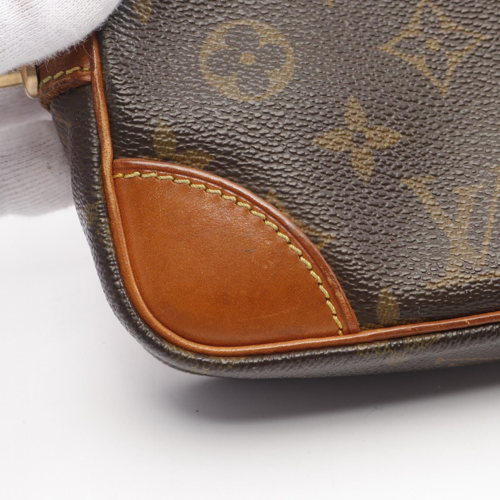 Louis Vuitton Marly Dragonne Pm Brown Business Bag Clutch Bag M 51827