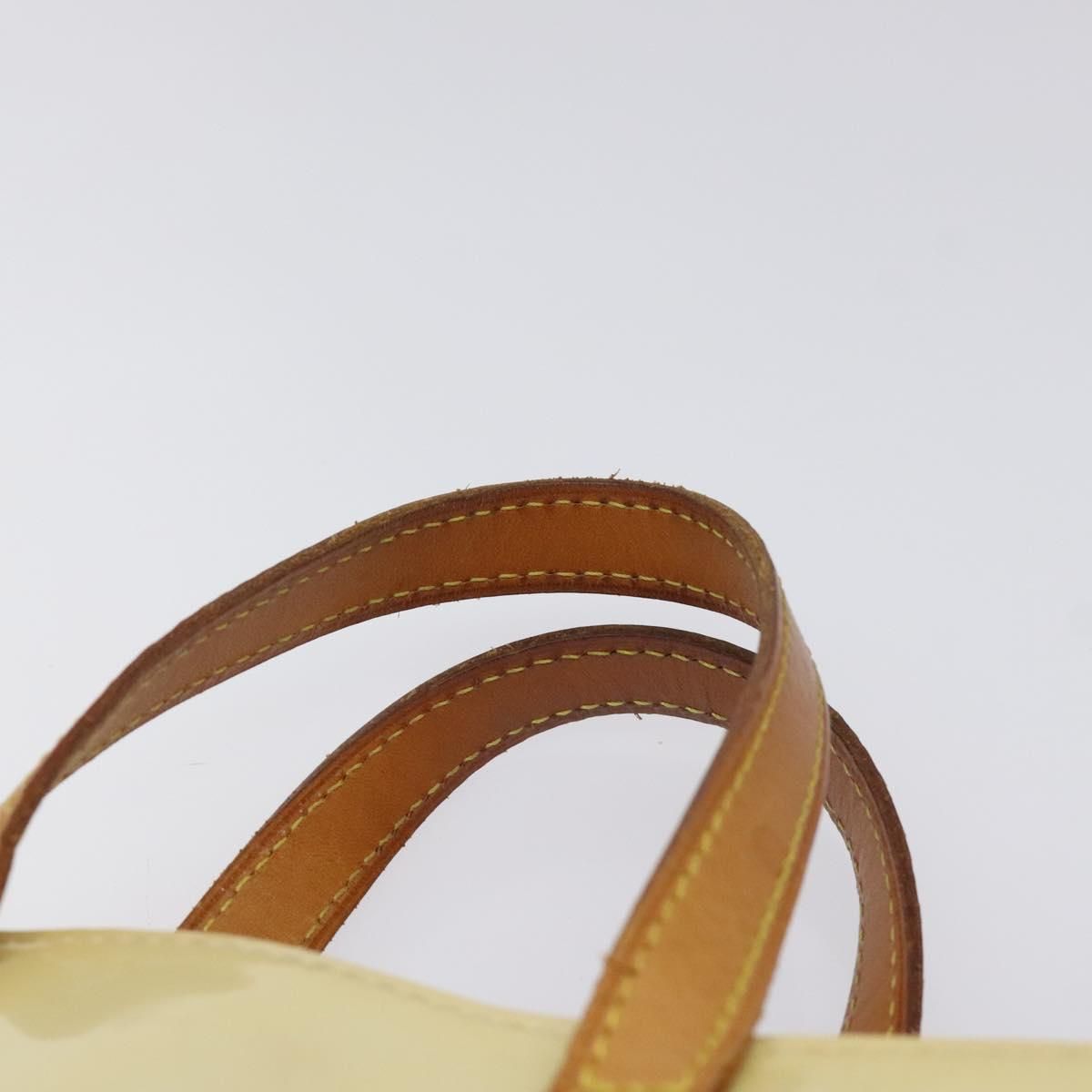 Louis Vuitton Vernis Reade Pm Hand Bag Perle M 91336 Lv Auth
