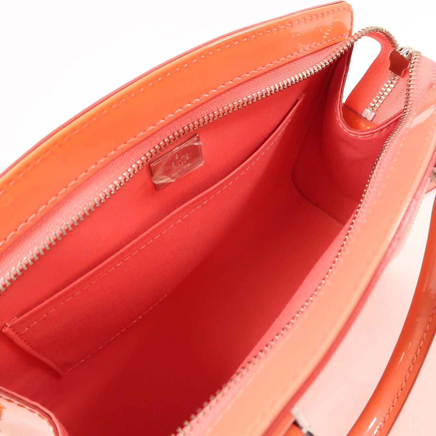 Louis Vuitton Vernis Shoulder Bag Orange 2way Shoulder Bag M 50809