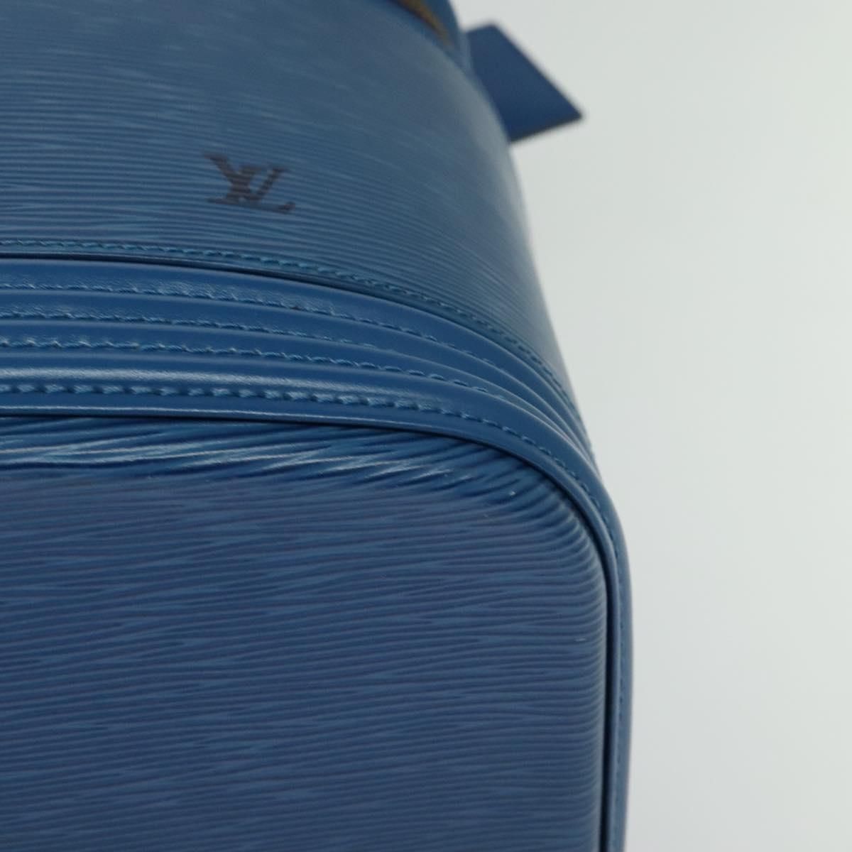 Louis Vuitton Epi Nice Hand Bag 2way Toledo Blue M 48015 Lv Auth