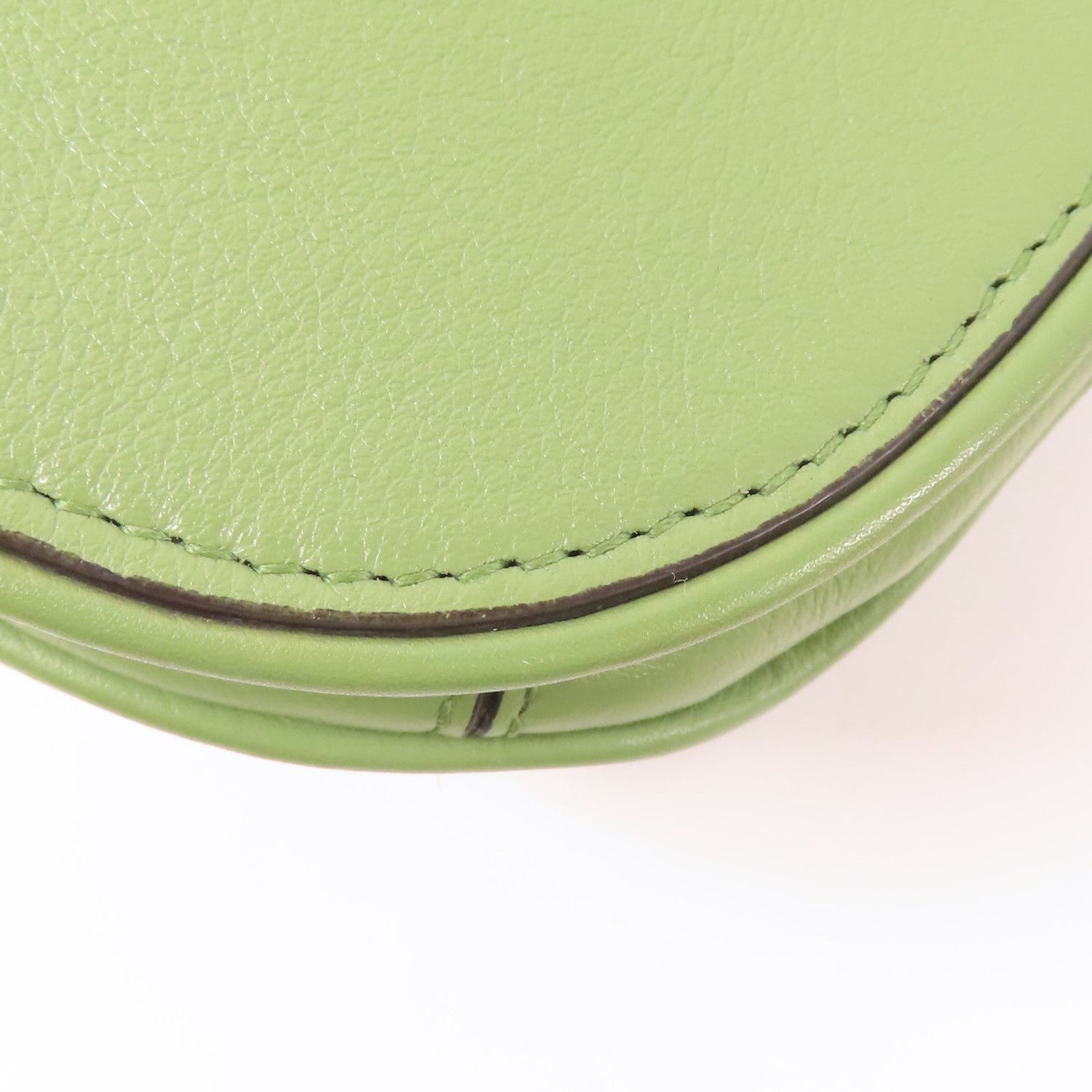 Gucci Leather Blondie Gold Hand-handed Shoulder Bag 2way Shoulder Bag Green Leather 721172
