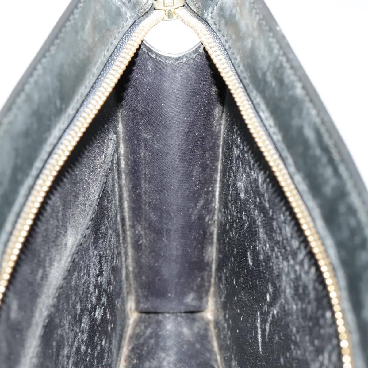 Louis Vuitton Epi Pochette Homme Clutch Bag Black Noir M 52522 Lv Auth