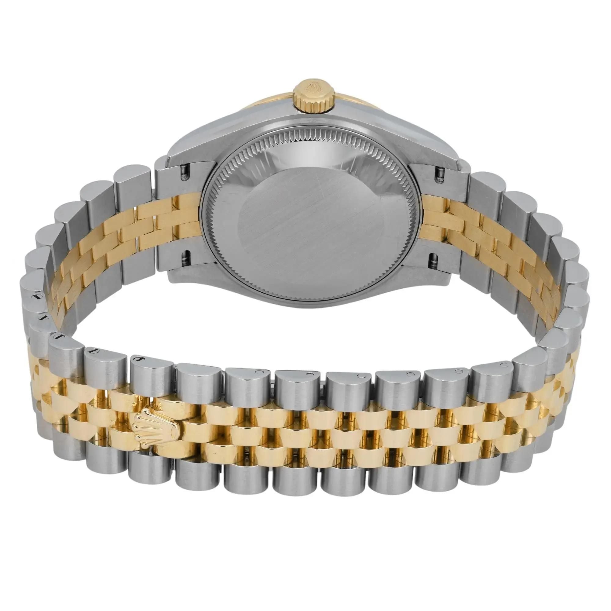 Rolex Datejust 31mm Diamond Gray MOP Dial Ladies Jubilee Watch 278273
