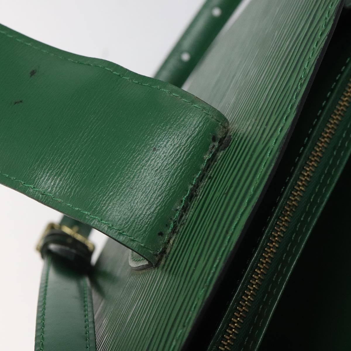 Louis Vuitton Epi Capuchin Shoulder Bag Green M 52344 Lv Auth