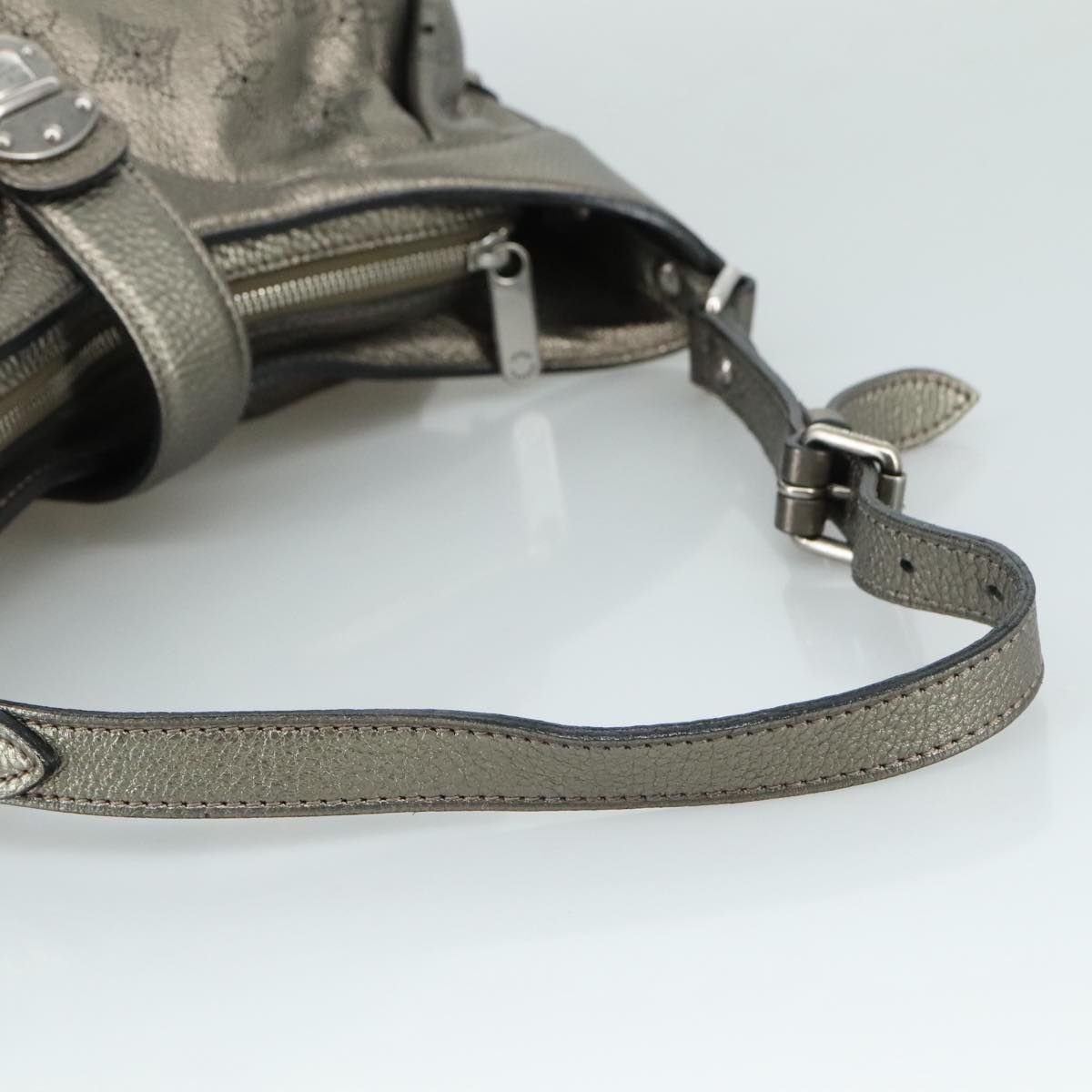 Louis Vuitton Monogram Mahina Xs Shoulder Bag Bronze M 95717 Lv Auth