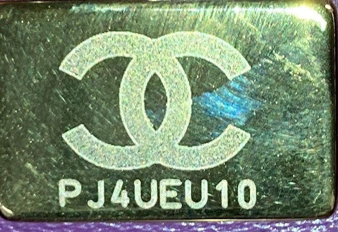 Chanel Coconing Top Handle Vanity Case With Chain Quilted Shearling Small