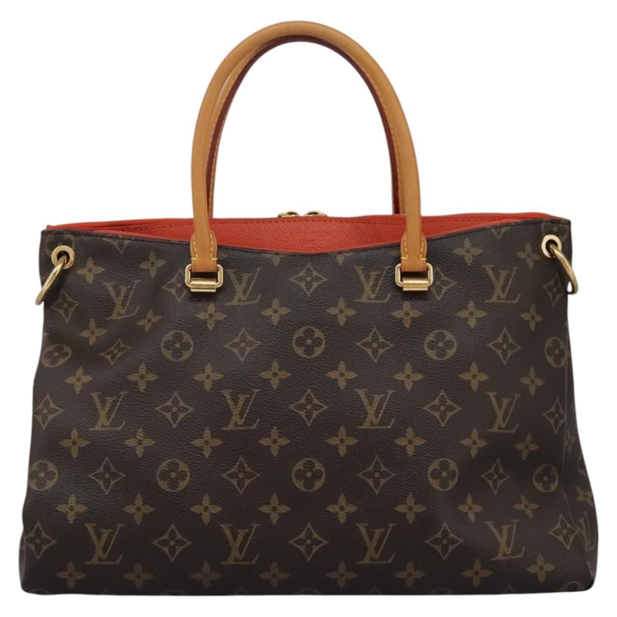 Louis Vuitton Monogram Pallas Hand Bag M 41175 Lv Auth