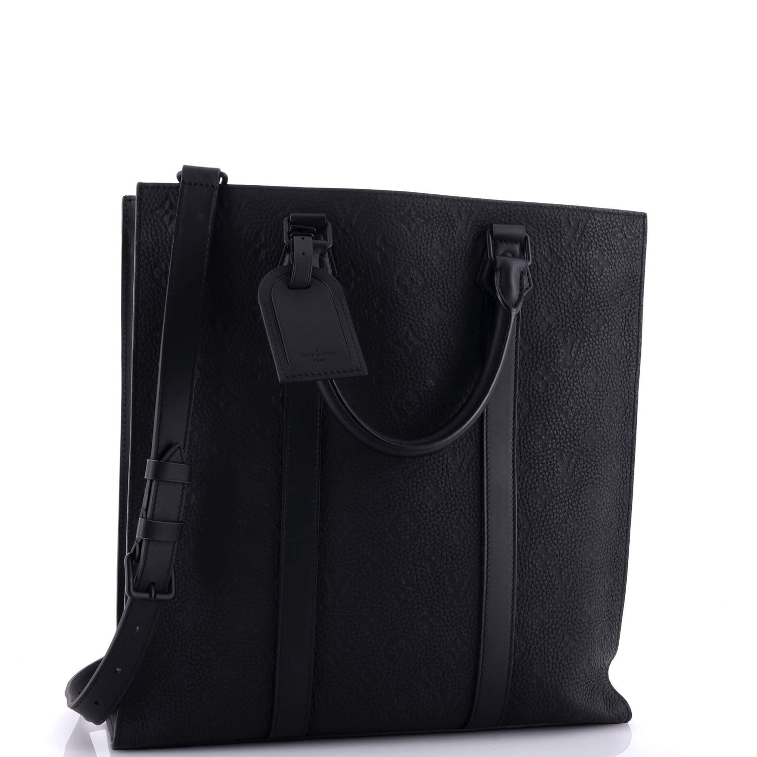Louis Vuitton Sac Plat Nv Bag Monogram Taurillon Leather