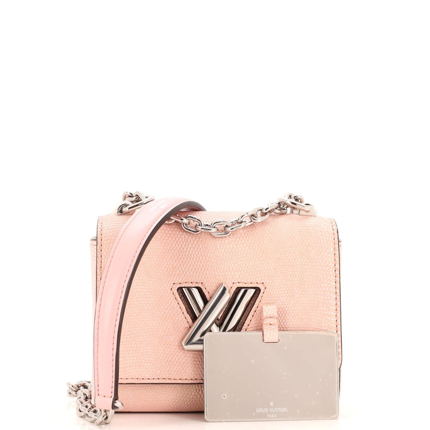 Louis Vuitton Twist Handbag Lizard Mini