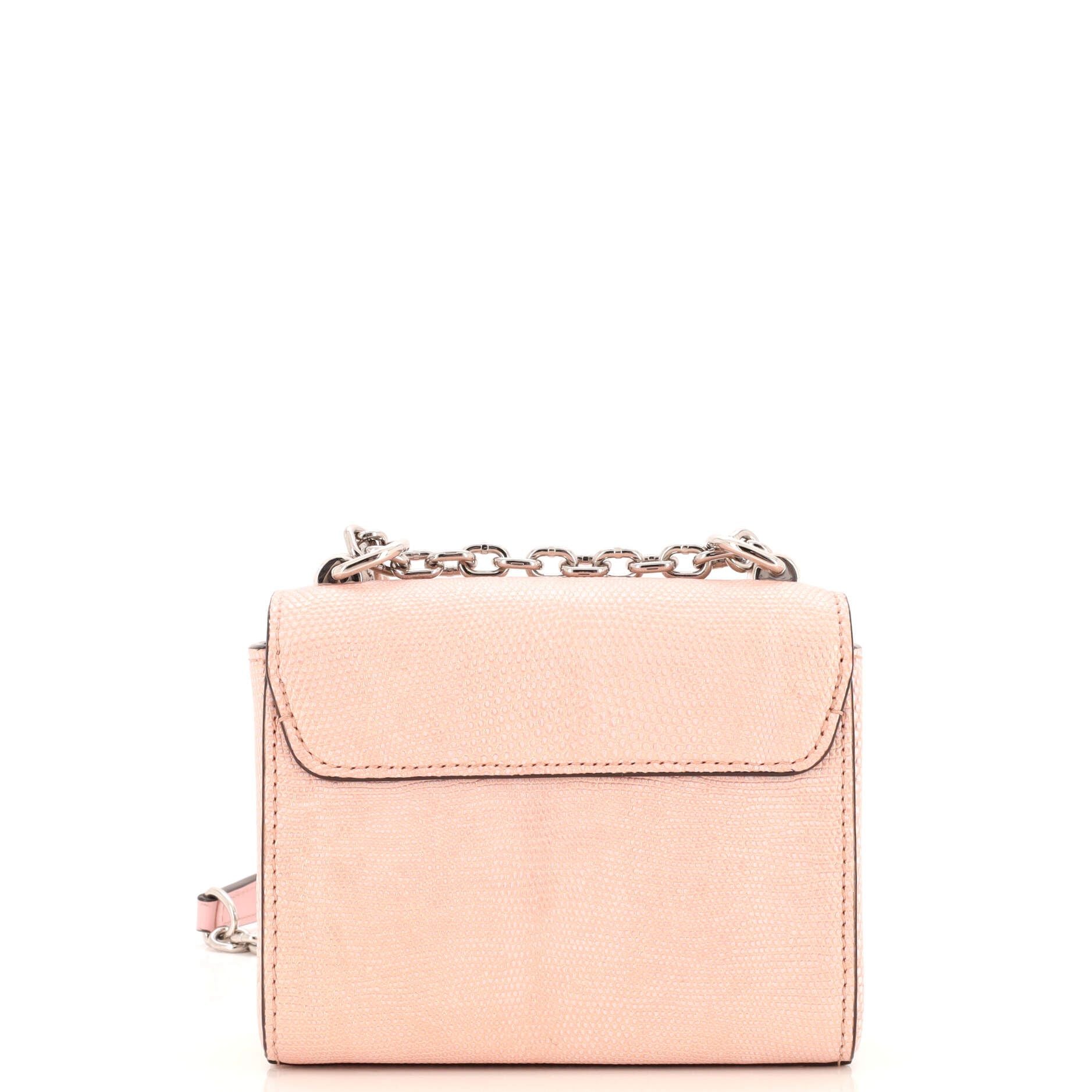 Louis Vuitton Twist Handbag Lizard Mini