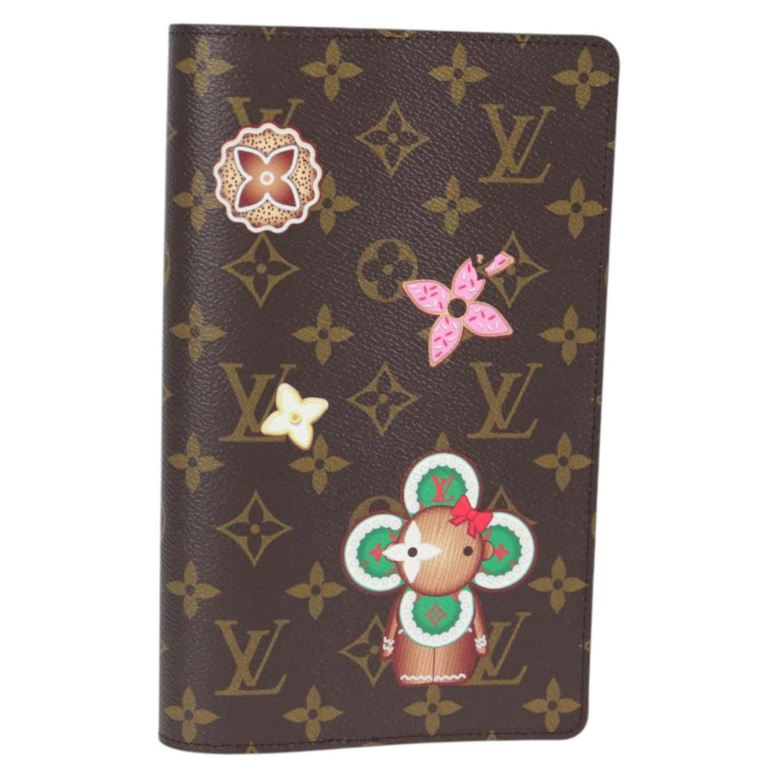 Louis Vuitton Monogram Vivienne Notebook Cover Mm Emily Gi 1167 Lv Auth