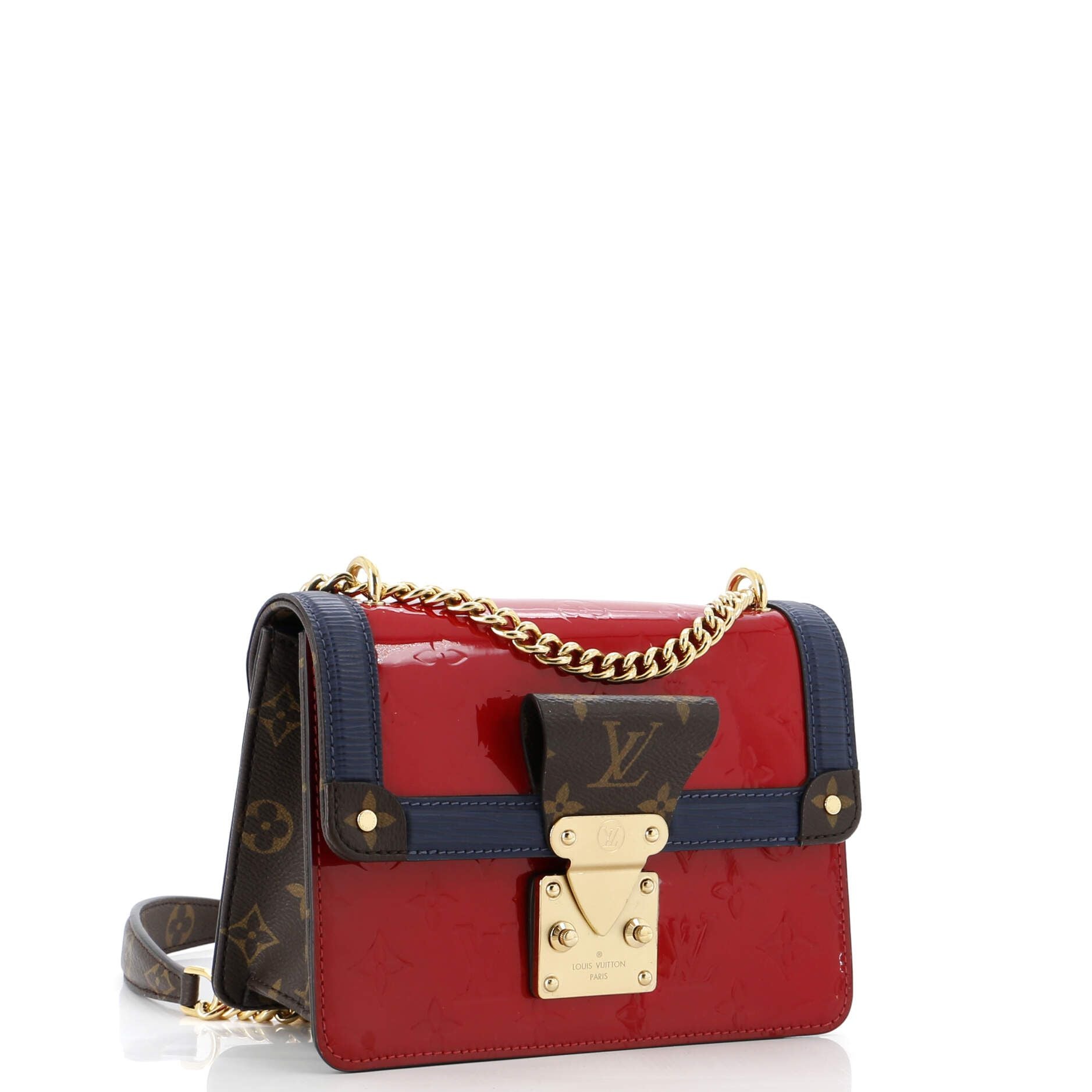Louis Vuitton Wynwood Handbag Monogram Vernis With Monogram Canvas And Epi Leather