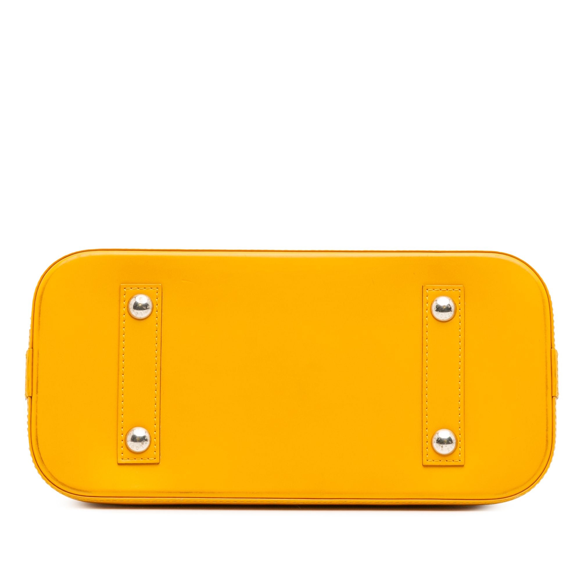 Louis Vuitton Epi Alma PM Yellow