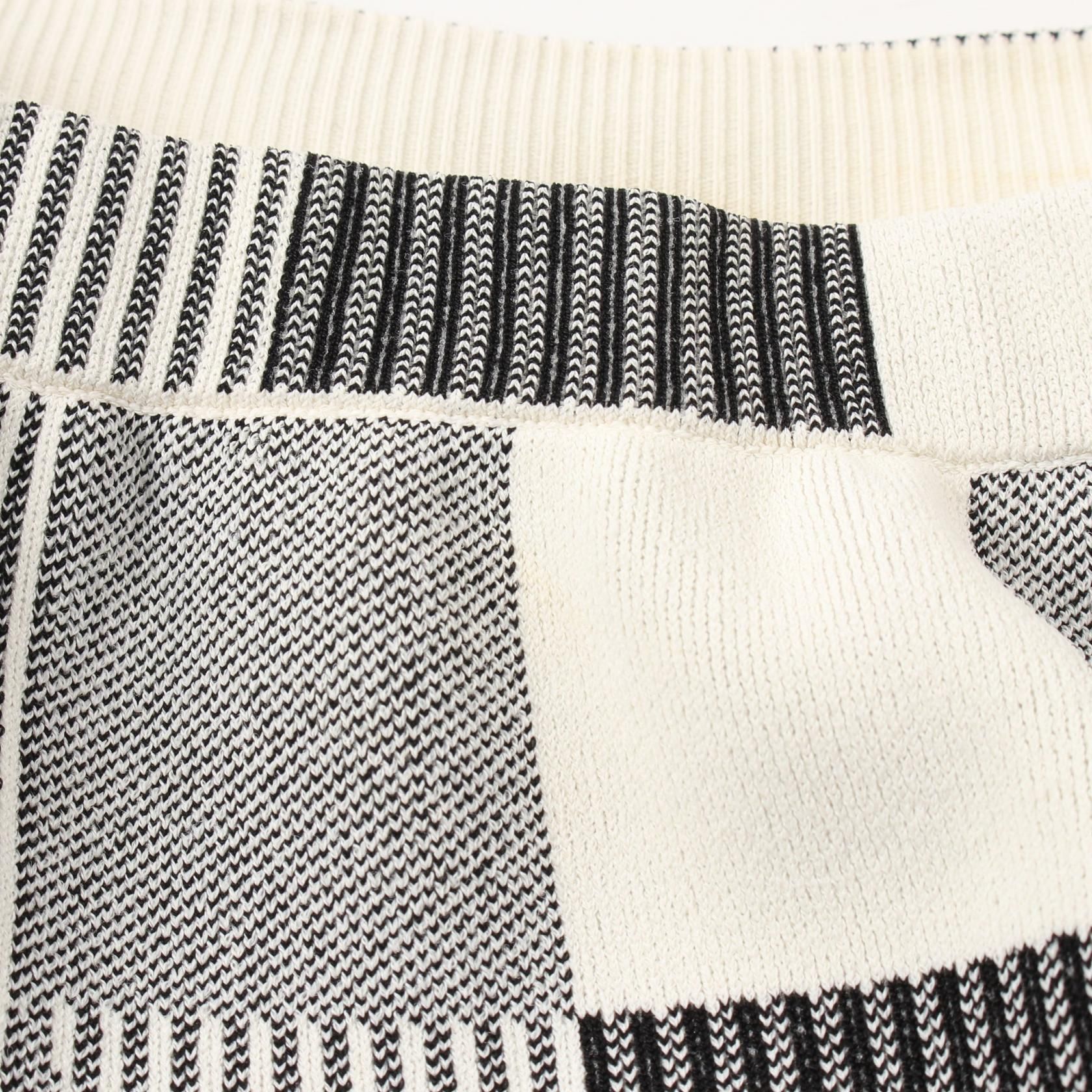 Louis Vuitton Pop Monogram Damier Gres White Black Gray Skirt